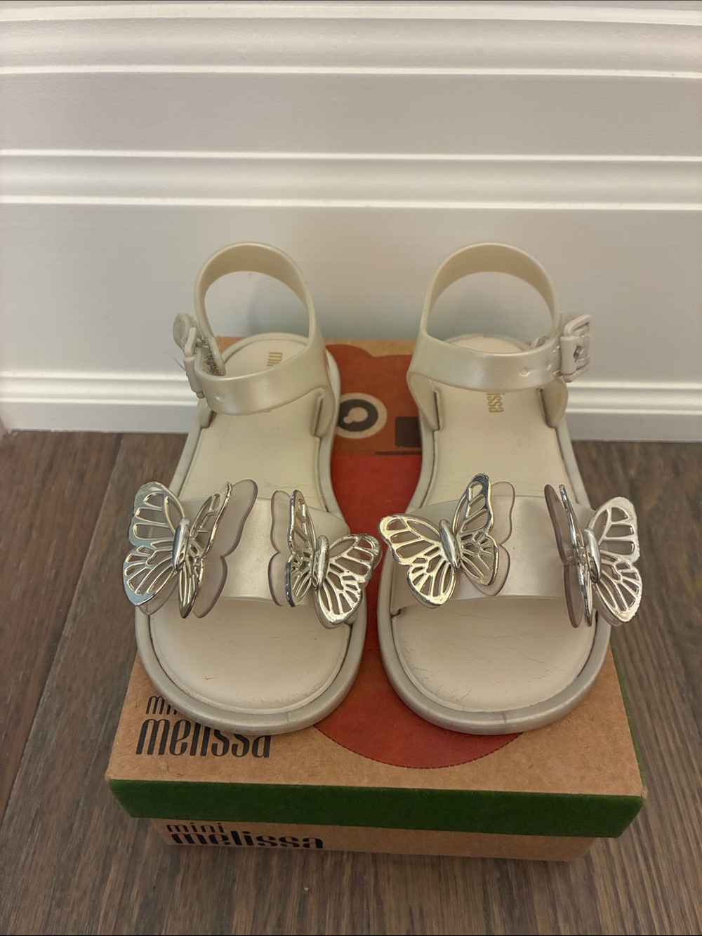 Mini Melissa Butterfly Sandals
